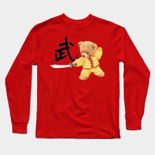 KUNG FU BEAR Long Sleeve T-Shirt